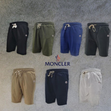 몽클레어 코튼 로고 반바지