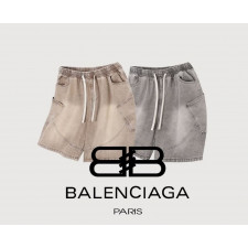 발렌시아가 피그먼트 절개 카고 반바지