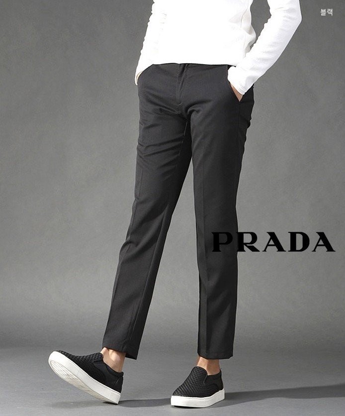 프라다 스판 10부 슬랙스 (바지)