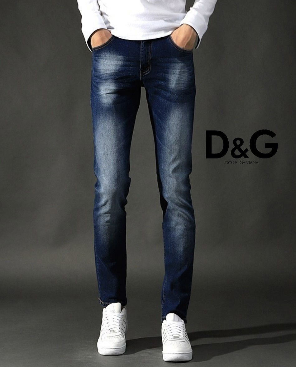 돌체앤가바나 아도니스 스터드진 청바지
