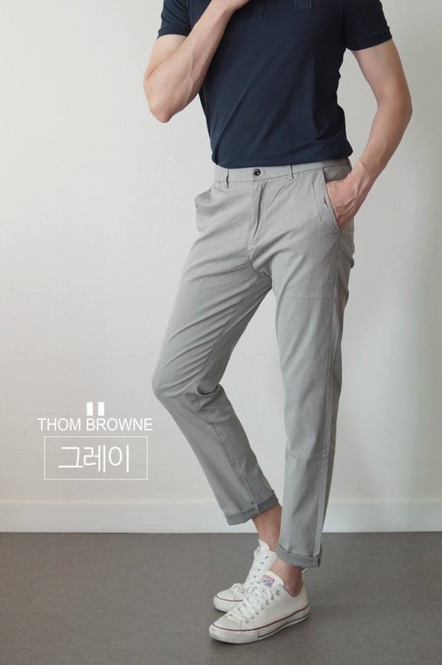 톰브라운 반밴딩 치노 팬츠 (바지)