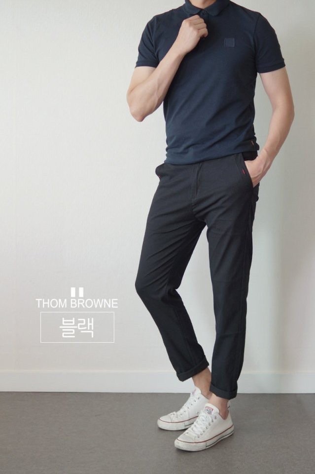 톰브라운 반밴딩 치노 팬츠 (바지)