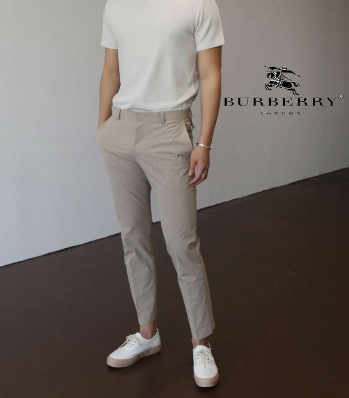 버버리 고밀도 스판 슬랙스 (바지)