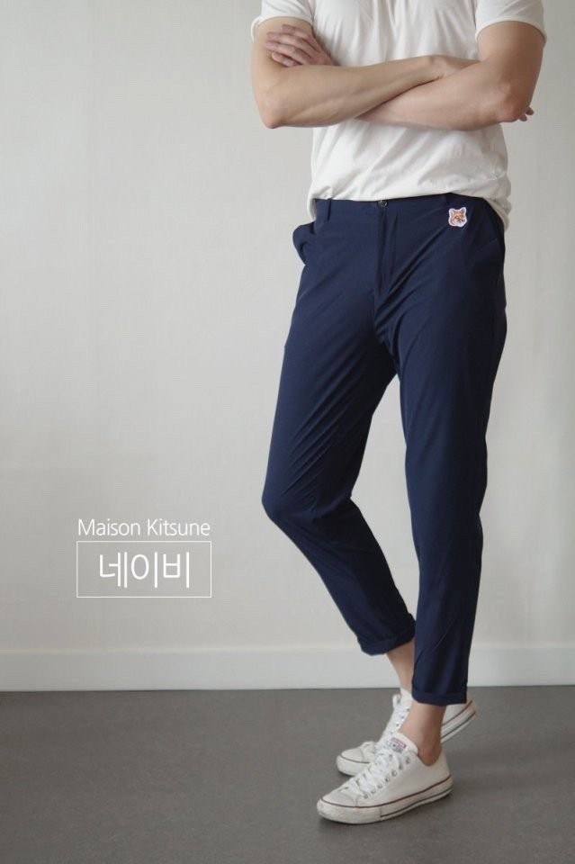 메종키츠네 쿨링 스판 슬랙스 (바지)