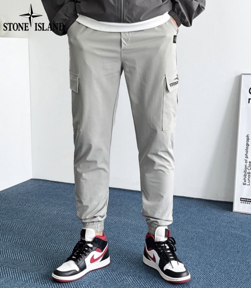 스톤아일랜드 스트레이트 카고 조거 팬츠 (바지)