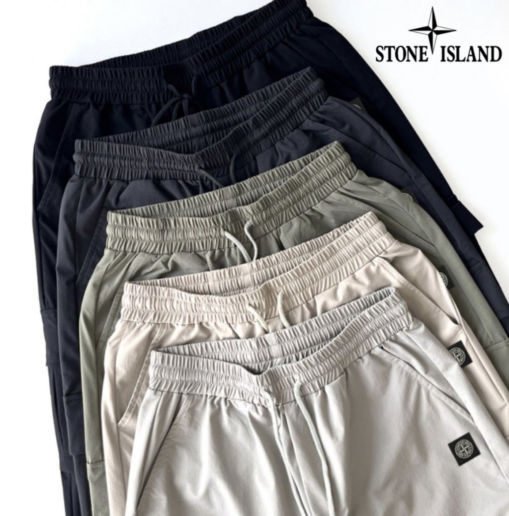 스톤아일랜드 스트레이트 카고 조거 팬츠 (바지)