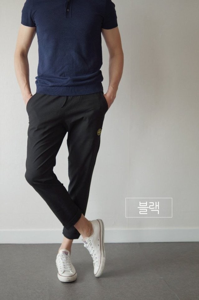 스톤아일랜드 린넨 스판 팬츠 (바지)