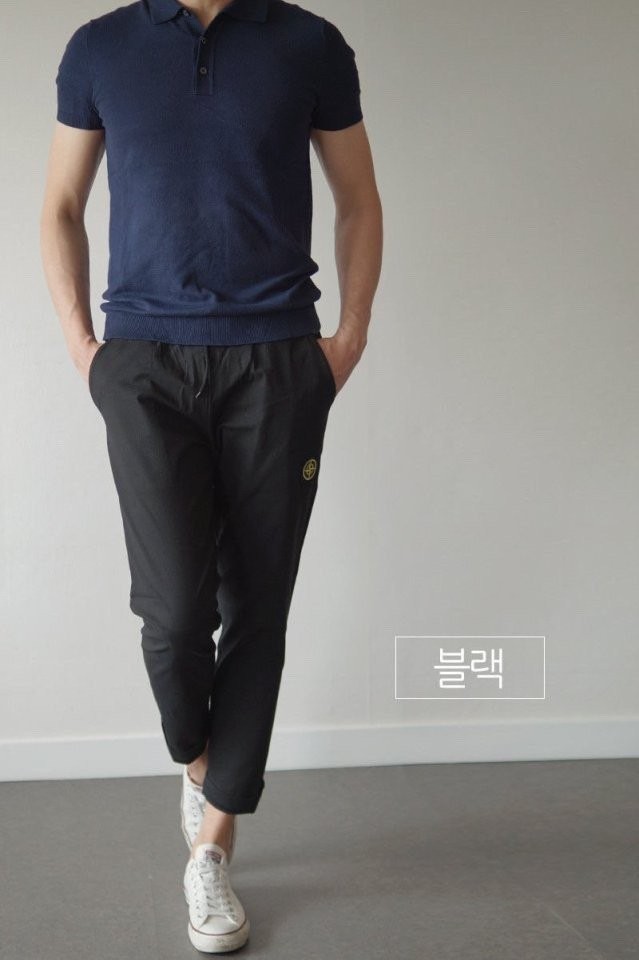 스톤아일랜드 린넨 스판 팬츠 (바지)