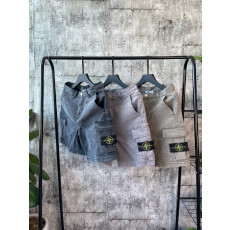 스톤아일랜드 와펜 워싱 카고 반바지