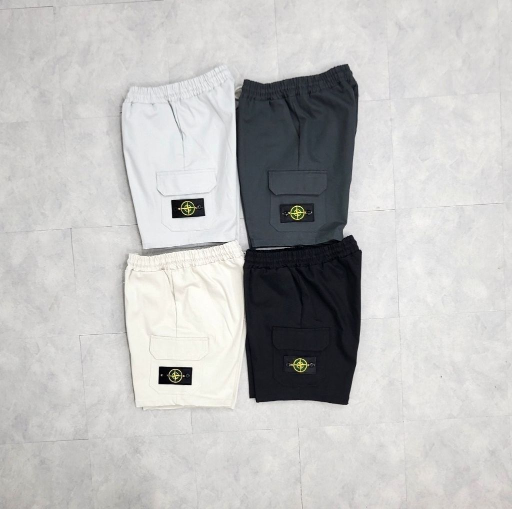 스톤아일랜드 썸머 카고 스판 반바지