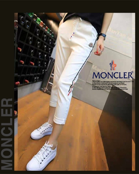 몽클레어 여성 7부 630 옆라인 바지