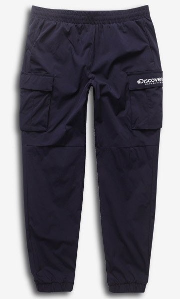 디스커버리 포켓 로고 스판 기능성 카고 조거 팬츠 (바지)