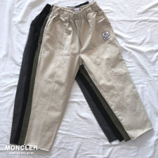 몽클레어 감마블루 절개 와이드 팬츠 (바지)