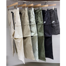 나이키 벨티드 지퍼 팬츠 (바지)