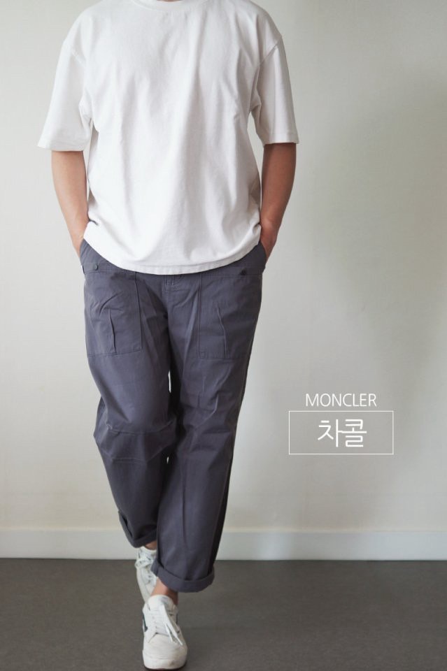 몽클레어 크롭 팬츠 (바지)