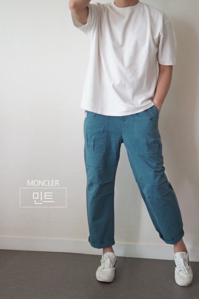 몽클레어 크롭 팬츠 (바지)