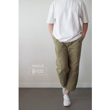 몽클레어 크롭 팬츠 (바지)