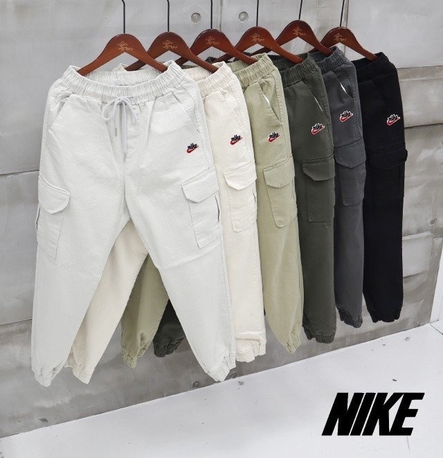 나이키 올드 로고 입체 카고 조거 팬츠 (바지)