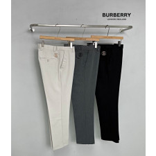 버버리 BT 로고 자수 히든 슬랙스 (바지)