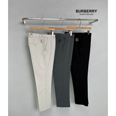 버버리 BT 로고 자수 히든 슬랙스 (바지)