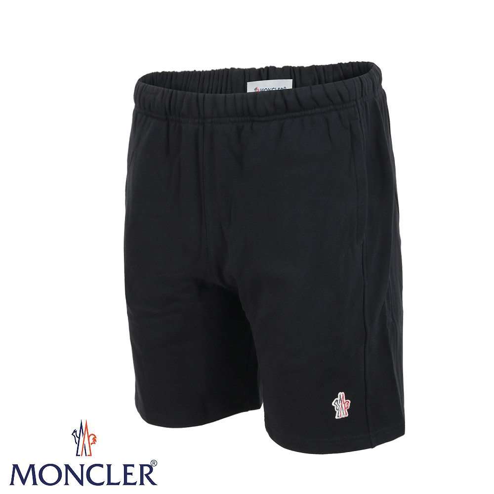몽클레어 빅 러버 로고 노블 트레이닝 반바지