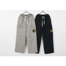 스톤아일랜드 코튼 워싱 카고 파라슈트 팬츠 (바지)