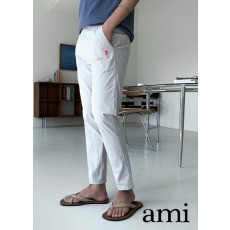 아미 워싱 린넨 9부 팬츠 (바지)