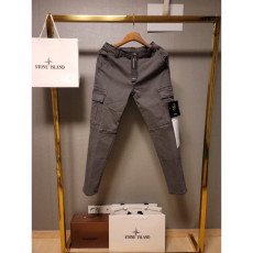 스톤아일랜드 피그먼트 빈티지 밴딩 팬츠 (바지)