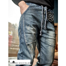 무스너클 이태리 청 조거 청바지