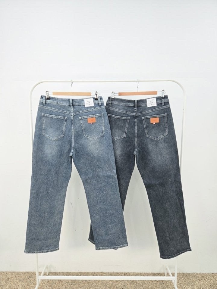 톰브라운 아이스 일자 청바지