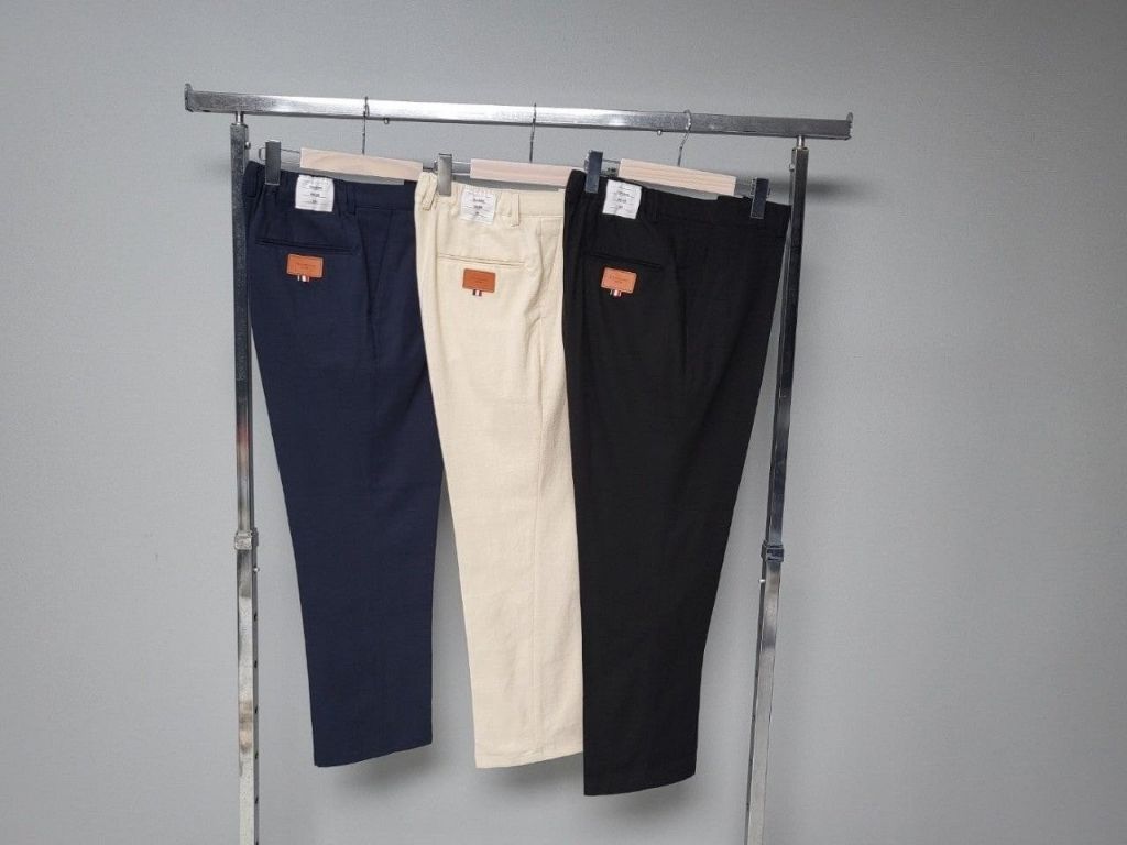 톰브라운 린넨 반밴딩 슬랙스 (바지)