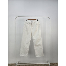 톰브라운 세미 일자 화이트 진 청바지