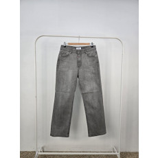 톰브라운 세미 일자 그레이 청바지