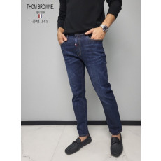 톰브라운 다크 블루 청바지
