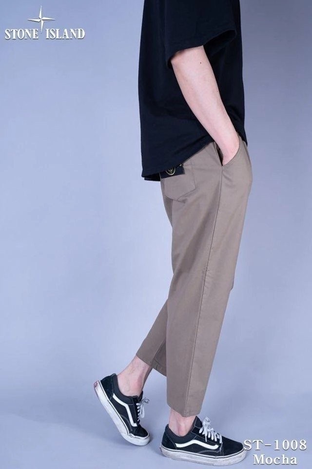 스톤아일랜드 9부 와이드 팬츠 (바지)