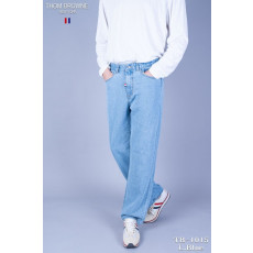 톰브라운 TB-1015 연청 데님 와이드진 청바지