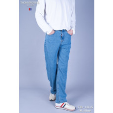 톰브라운 TB-1015 중청 데님 와이드진 청바지