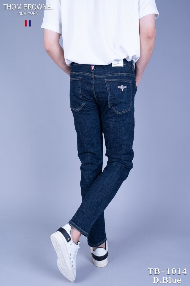 톰브라운 TB-1014 진청 인밴드 청바지