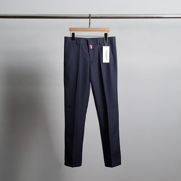 톰브라운 허리 단추 슬랙스 팬츠 (바지)