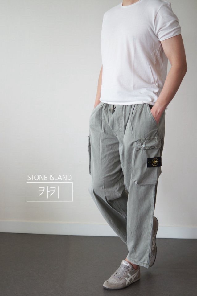 스톤아일랜드 벌룬 카고 팬츠 (바지)