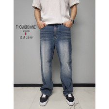 톰브라운 워싱 와이드 청바지