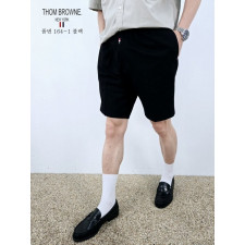 톰브라운 린넨 밴딩 반바지