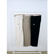 몽클레어 린넨 마 밴딩 슬랙스 (바지)