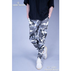 스톤아일랜드 카모 조거 팬츠 (바지)