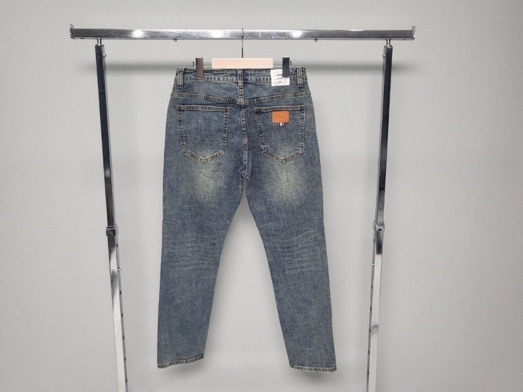 톰브라운 인디고 워싱 데님 청바지