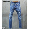 디스퀘어드2 데미지 진청 스트레이트 청바지