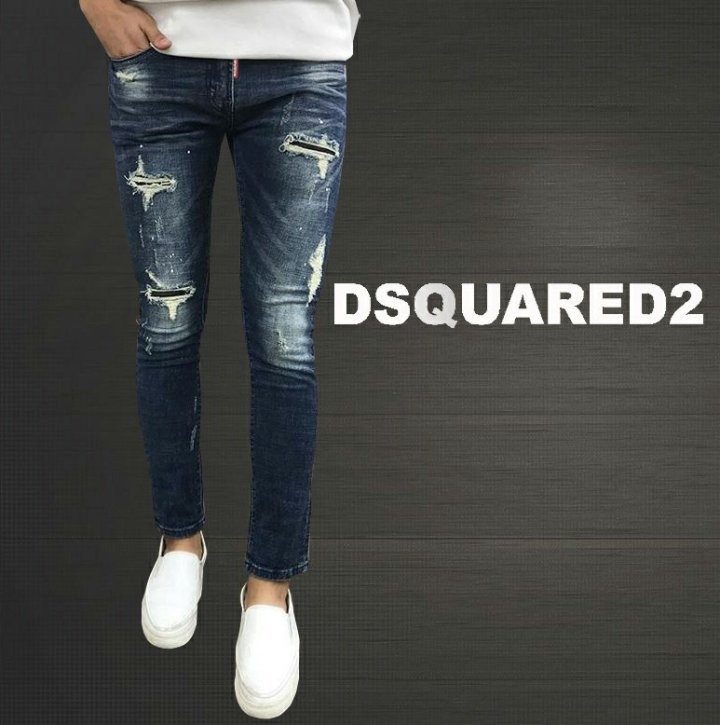 디스퀘어드2 하드페인팅 디스트로이드 레트로진 청바지