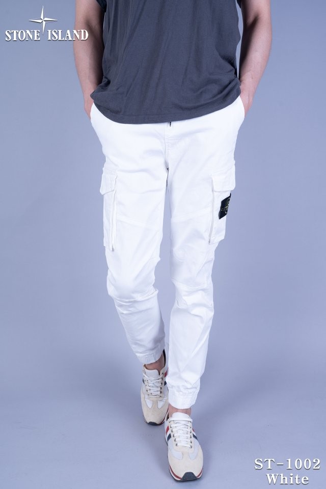 스톤아일랜드 ST-1002 밴드 카고 조거 팬츠 (바지)