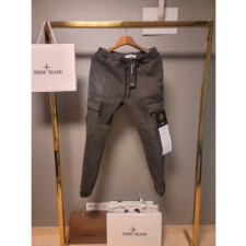 스톤아일랜드 워싱 빈티지 밍크 기모 조거 팬츠 (바지)