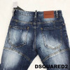디스퀘어드2 워시드 디테일 세일러 진 청바지